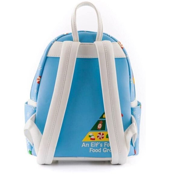 Loungefly Elf Buddy Cosplay Adult Womens Double Strap Shoulder Bag Purse - Picture 6 of 11